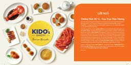 Bánh trung thu Lạp Xưởng Ngũ Hạt 0 trứng KIDO’s Bakery 150g 