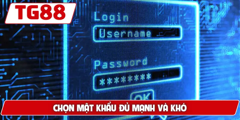 Hướng Dẫn Khi Quên Mật Khẩu TG88 - Cách Khôi Phục Đơn Giản 7 Chọn mật khẩu đủ mạnh và khó
