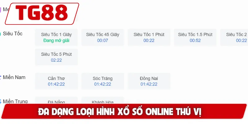 Xổ Số Trực Tuyến: Cách Chơi Và Những Điều Cần Lưu Ý Tại TG88 6 Đa dạng loại hình xổ số online thú vị