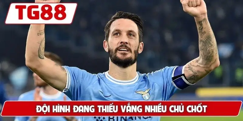 Đội hình đang thiếu vắng nhiều chủ chốt