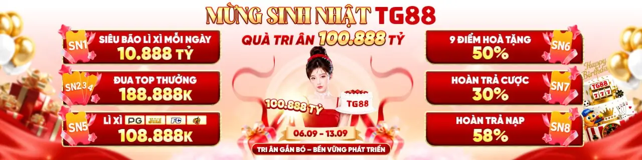 Mừng sinh nhật tg88